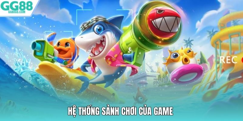 Hệ thống sảnh chơi của game